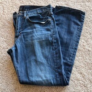 Lucky Brand Deep Blue Straight Jeans